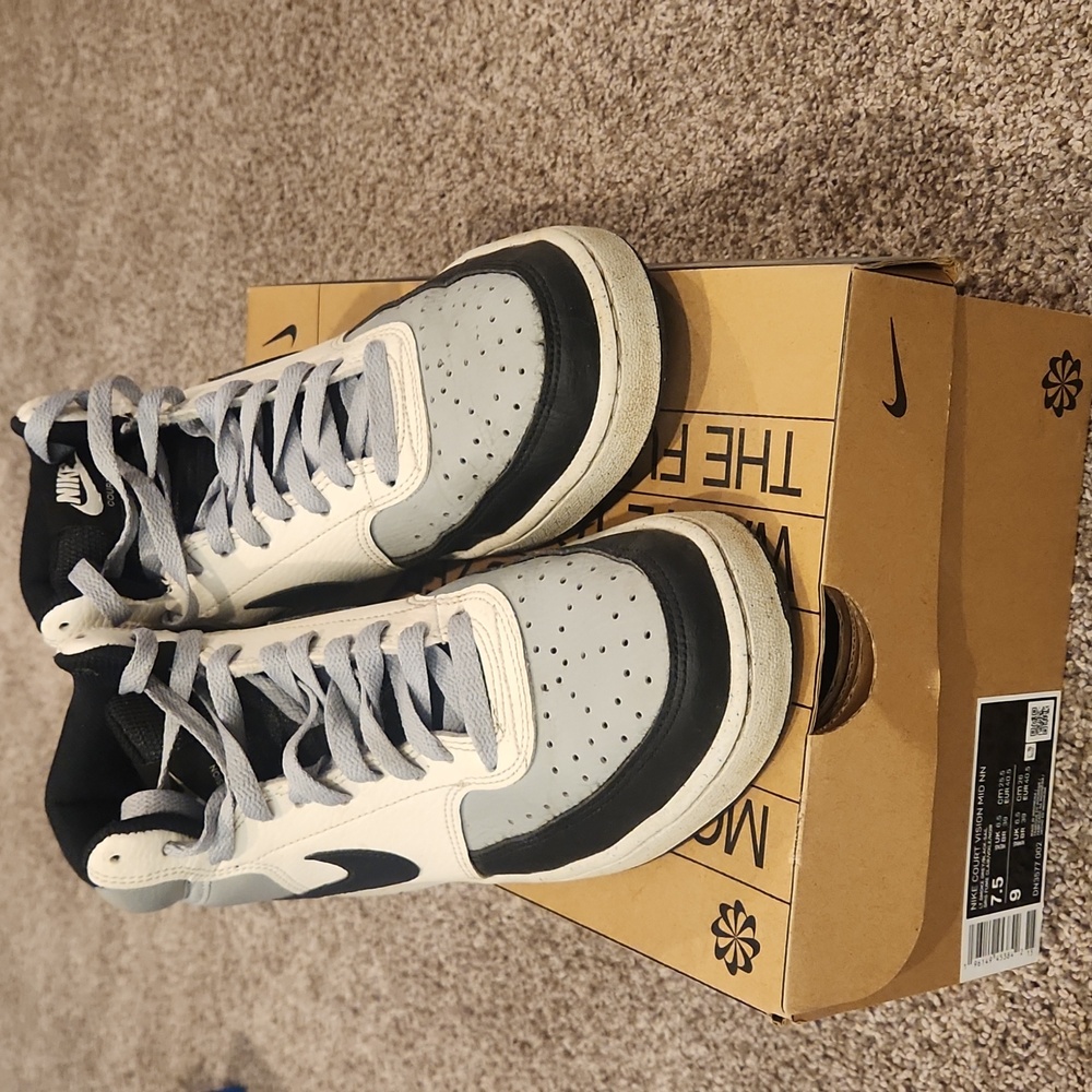 Men's Nike Court Vision mid shoes